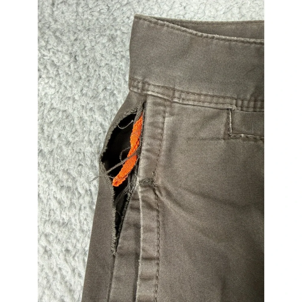 Masons Rescue Troops Ice Breaker Pant Mens size 34x35 Brown FLAWS - See Desc **